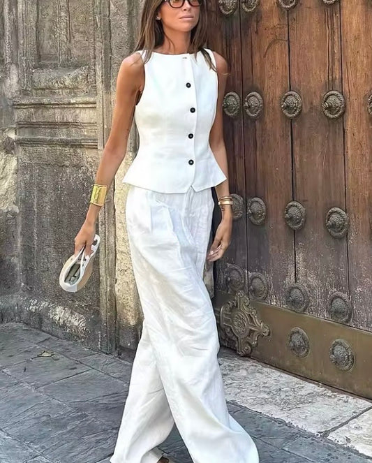 Conjunto OLDMONEY blanco