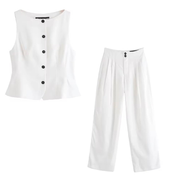 Conjunto OLDMONEY blanco