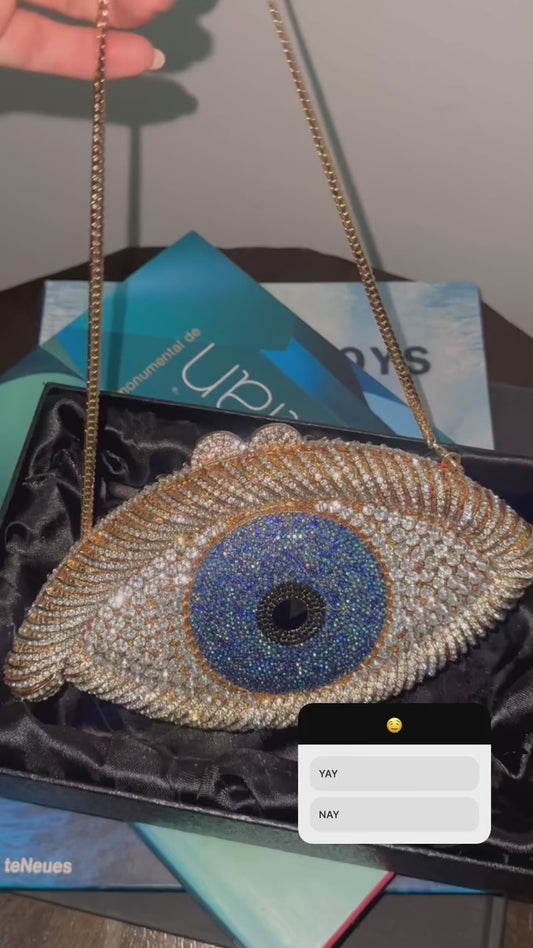 Bolso “The eye’s, they never lie”